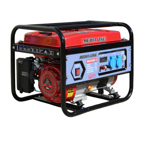 Generator de curent monofazat 2,2 KVA, MEDIA-LINE MLG 2500-2 Generator de curent monofazat 2,2 KVA, MEDIA-LINE MLG 2500-2